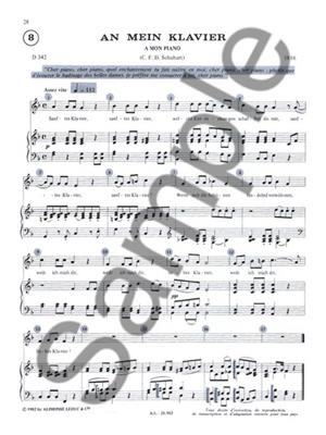 Michelle-Odile Gillot: Apprendre et Comprendre en Chantant Schubert Vol.2: Chant et Piano