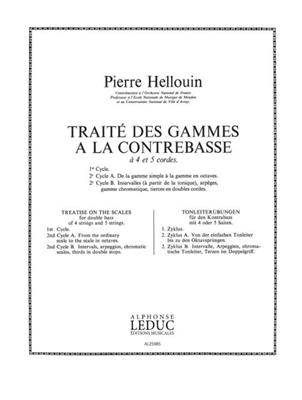 P. Hellouin: Traite des Gammes a la Contrebasse, Cycle 2a: Solo pour Contrebasse