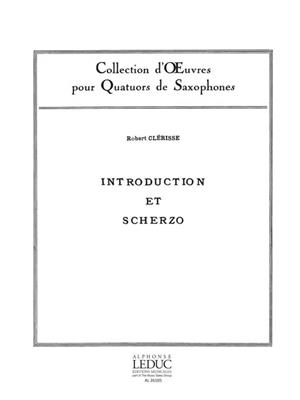Robert Clerisse: Robert Clerisse: Introduction et Scherzo: Saxophones (Ensemble)