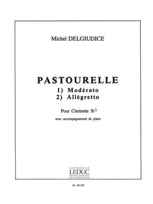 Michel Del Giudice: Pastourelle: Clarinette et Accomp.