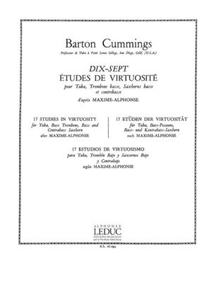 Barton Cummings: Barton Cummings: 17 Etudes de Virtuosite: Solo pourTrombone