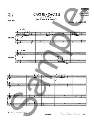 Annie Challan: Cache-Cache: Duo pour Harpes