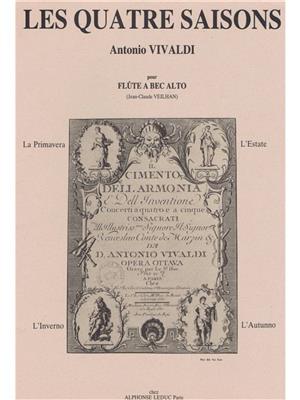 Antonio Vivaldi: Les Quatre Saisons: Flûte à Bec Alto