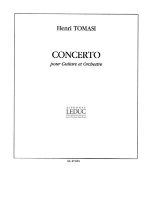 Henri Tomasi: Concerto: Guitare et Accomp.