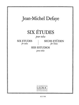 Jean-Michel Defaye: 6 Etudes: Solo pour Tuba