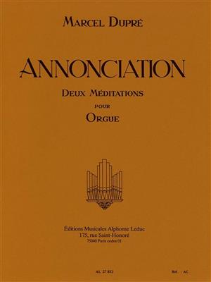 Marcel Dupré: Annonciation Op.56: Orgue