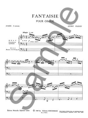 André Fleury: Fantaisie (Organ): Orgue