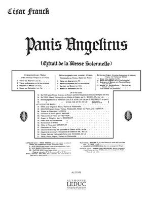 César Franck: Panis Angelicus/N017: Piano Quatre Mains
