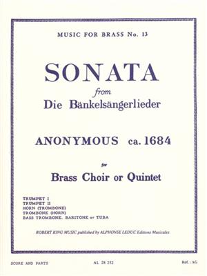 Sonata From Die Bänkelsängerlieder: Ensemble de Cuivres