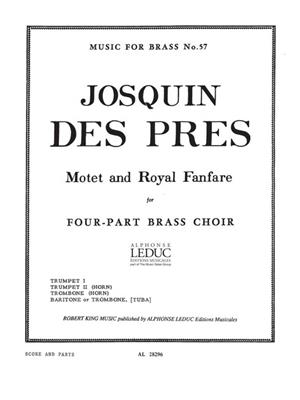 Josquin des Prés: Motet And Royal Fanfare: Ensemble de Cuivres