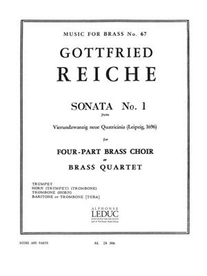 Reiche: Sonata N01: Ensemble de Cuivres