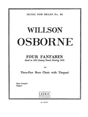 Willson Osborne: Willson Osborne: 4 Fanfares: Trompette (Ensemble)