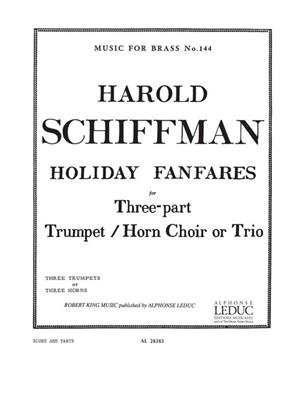 Schiffman: Holiday Fanfare: Cor d'Harmonie (Ensemble)