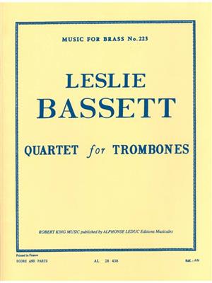 Leslie Bassett: Leslie Bassett: Quartet: Trombone (Ensemble)