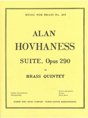 Alan Hovhaness: Suite For Brass Quintet Op.290: Ensemble de Cuivres