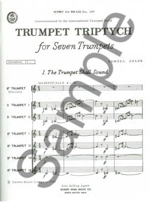 Samuel Adler: Samuel Adler: Trumpet Triptych: Trompette (Ensemble)