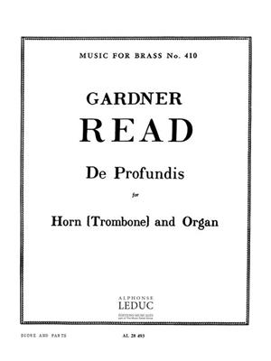 Read: De Profundis: Trombone et Accomp.