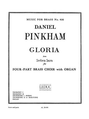 Pinkham: Gloria From Sinfonia Sacra: Ensemble de Cuivres