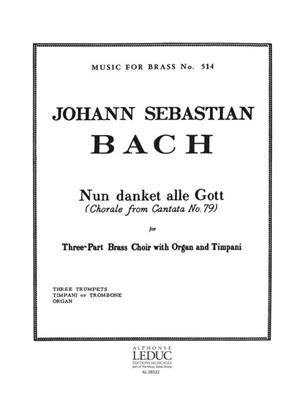 Johann Sebastian Bach: Nun Danket Alle Gott: Trompette (Ensemble)