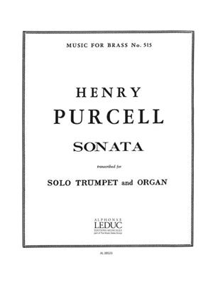Henry Purcell: Sonata For Trumpet And Organ: Trompette et Accomp.