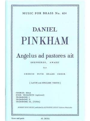 Pinkham: Angelus Dd Pastores Ait: Ensemble de Cuivres