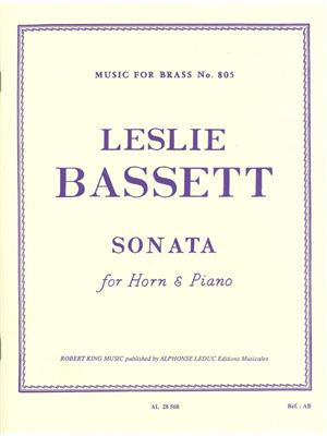 Bassett: Sonata: Cor Français et Accomp.