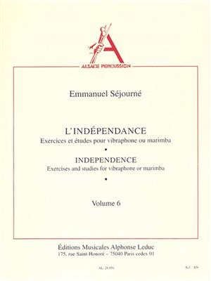 Emmanuel Séjourné: Independance: Marimba