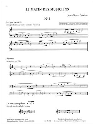 Le Matin des Musiciens - Preparatoire 1, Vol.A