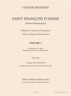 Olivier Messiaen: Saint Francois D'Assise - Volume 4: Chœur Mixte et Ensemble