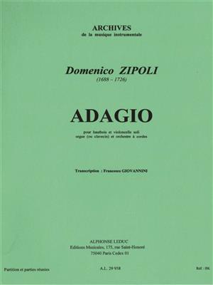 Zipoli: Adagio Per Oboe Cello Archi E Organo: Cordes (Ensemble)