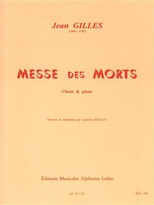 Gilles: Requiem: Chœur Mixte et Ensemble
