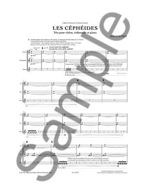 Allain Gaussin: Les Céphéides, Trio For Violin, Cello and Piano: Trio pour Pianos