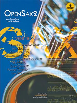 Opensax Vol. 2 pour saxophone alto: Saxophone Alto