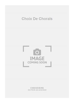 Johann Sebastian Bach: Choix De Chorals: Orgue