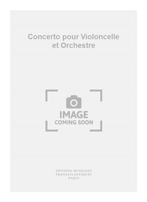 Janson: Concerto pour Violoncelle et Orchestre: Violoncelle et Accomp.