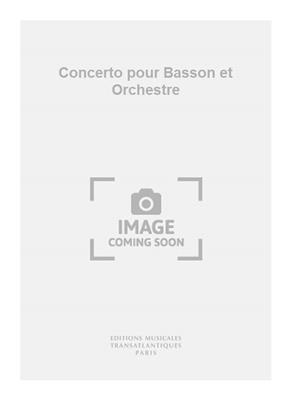 Vaubourgoin: Concerto pour Basson et Orchestre: Basson et Accomp.