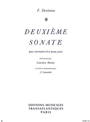 François Devienne: Deuxième Sonate: Clarinette et Accomp.