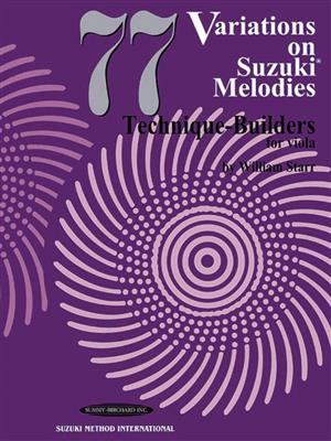 77 Variations Suzuki Melodies: Technique Builders