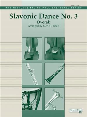 Antonín Dvořák: Slavonic Dance No.3: (Arr. Merle Isaac): Orchestre Symphonique