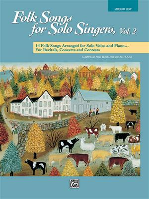 Folksongs For Solo Singers 2: Solo pour Chant