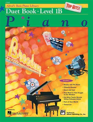 Alfred's Basic Piano Library Top Hits Duet 1B