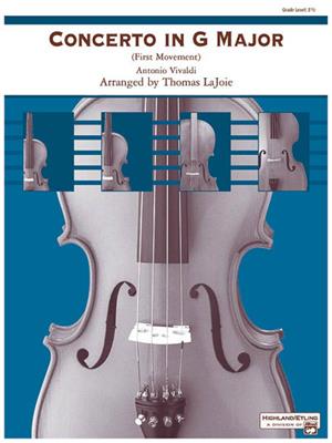 Antonio Vivaldi: Concerto In G: (Arr. Thomas LaJoie): Orchestre à Cordes