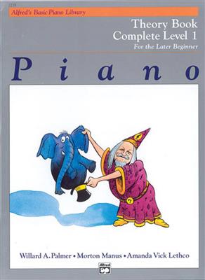 Alfred's Basic Piano Library Theory 1 Complete