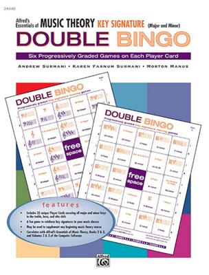 Double Bingo Game - Key Signature