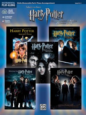 Harry Potter Instrumental Solos Movies 1-5: Solo pour Violons