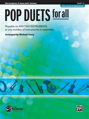 Pop Duets for All: (Arr. Michael Story): Saxophone Alto