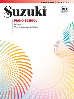 Suzuki Piano School 4 + CD