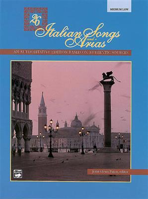 26 Italian Songs and Arias: Solo pour Chant