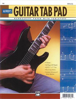 Guitar TAB Pad: Papier à Musique