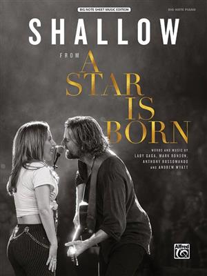 Shallow: A Star Is Born: (Arr. Tom Gerou): Solo de Piano